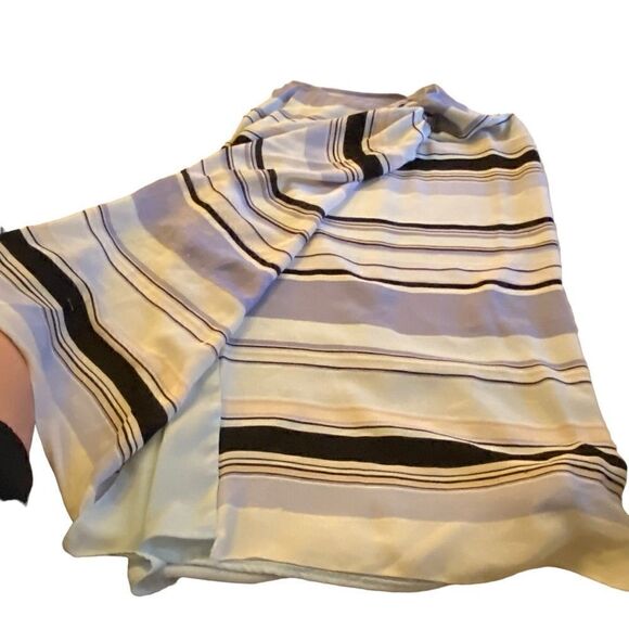 GUC Emanuel Blue Stripes Sarong Skirt - Picture 4 of 10